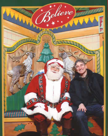 Jared and Santa